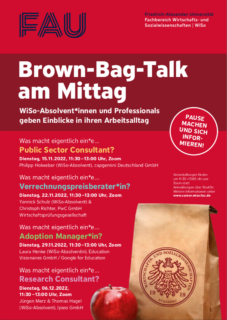 Zum Artikel "Was macht eigentlich ein*e…Verrechnungspreisberater*in? – Brown-Bag-Talk am 22.11.22"