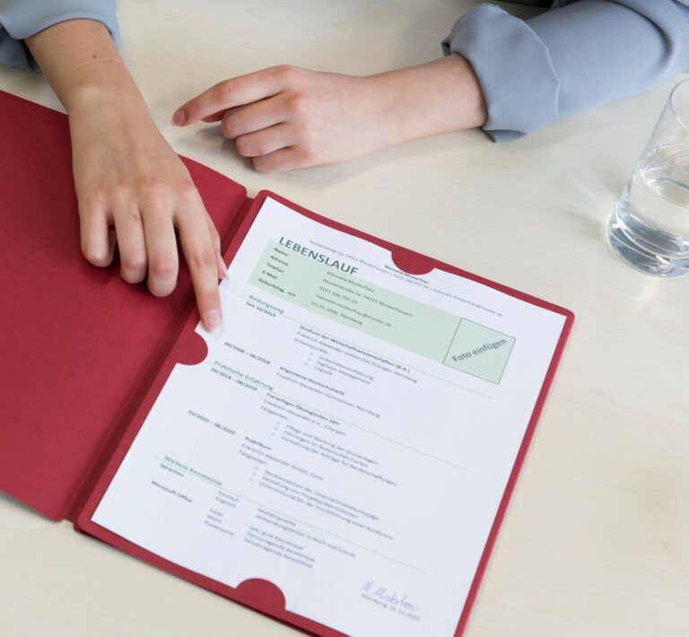 Seminar zur Gestaltung der Bewerbungsunterlagen am 15. Juni