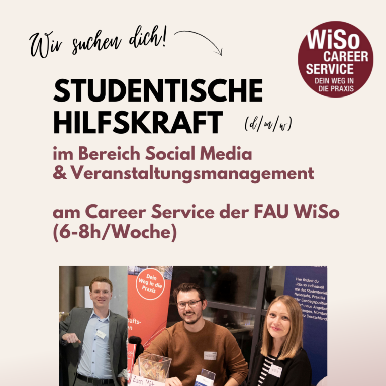 Wir suchen Verstärkung in unserem Team